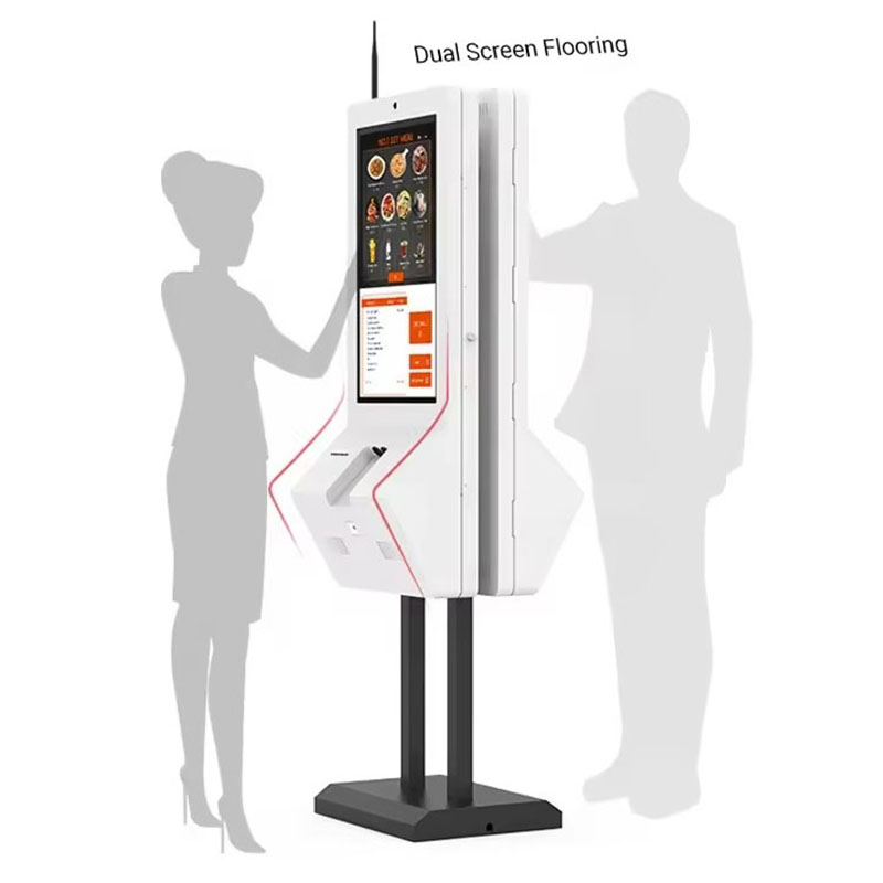 32 inch Floor Standing Touch Screen Self-ordering Payment Kiosk Wall Hanging Self-service Touch Screen Self Ordering Payment Kiosks 3