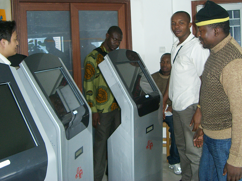 2008.1 Customers from Cameroon in Africa ordered Queue management system