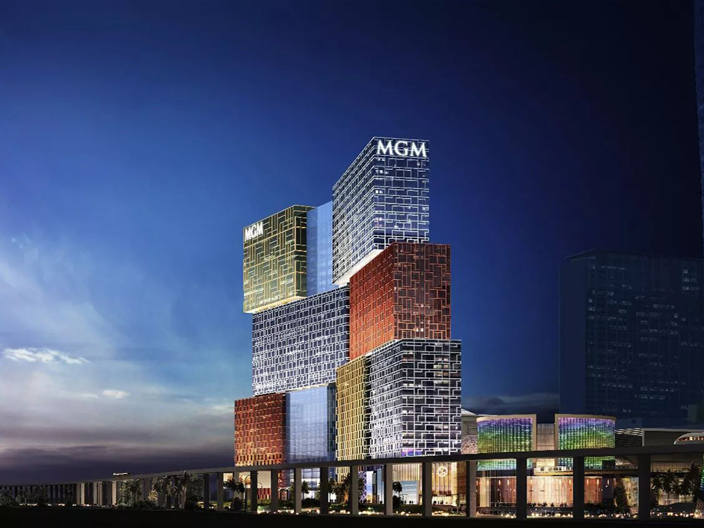 2020.12 Langxin Casino Display Screen Shines in MGM Hotel Macau