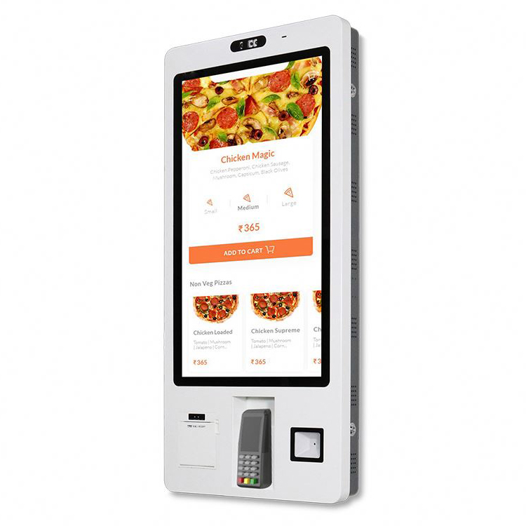 LX8031 Floor Standing Wall Mount Touch Screen Hotel Self Service Ordering Payment Terminal Kiosk for Retail Store 2