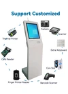 Ticket issuing kiosk Touch Screen Queuing Management and Control Software Self-service Calling Machine Queue Call Machine 4