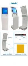 Ticket issuing kiosk Touch Screen Queuing Management and Control Software Self-service Calling Machine Queue Call Machine 9