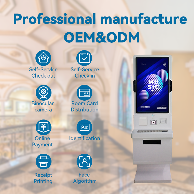 Self Service Queue payment Self service print Kiosk Hot Selling Floor Standing Touch Screen Hospital 7