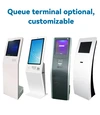 OEM ODM Touch Screen LCD Functional Self Service Payment Queue Kiosk for Shop Mall 6