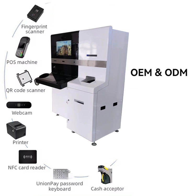 New OEM ODM Self service ATM VTM Banking Virtual Teller Machine Kiosk VTM 6