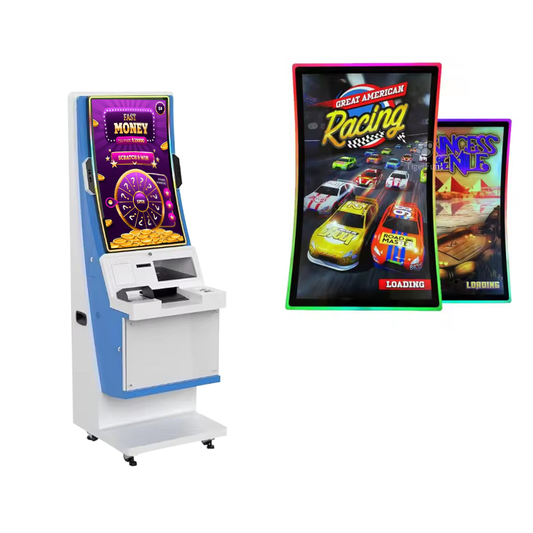 Online Software Games Terminal 32 Inch Touch Screen Metal Kiosk Management Machine For Skill Game Cabinet 4