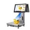 High quality pos system touch screen scale cash register weighing scale for retail market Inteligente electronique escala 8