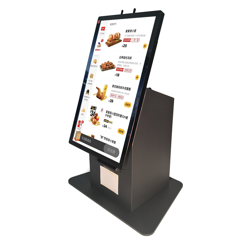 Retail touch screen desktop android windows restaurant tablet ordering self service payment kiosk 6