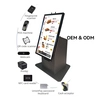 Retail touch screen desktop android windows restaurant tablet ordering self service payment kiosk 3