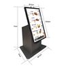 Self Service Touch Screen Queue Number System Machine Ticket Dispenser Wireless Queue Calling System 9