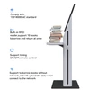 Self Service Touch Screen Kiosk with Metal Keyboard Book Information Equiry and QR Scanning Kiosk 6