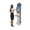 Factory OEM ODM Indoor Free Standing 19 Inch Touch Interactive Screen Kiosk with Metal Keyboard 6