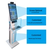 Factory OEM ODM Indoor Free Standing 19 Inch Touch Interactive Screen Kiosk with Metal Keyboard 3
