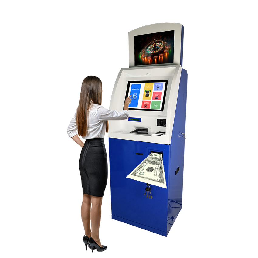 Kiosk ATM Machine Manufacturers in China Crypto Deposit Bank Cash Withdrawal Smart Cash Dispensing Prices ATM Machine for Sale