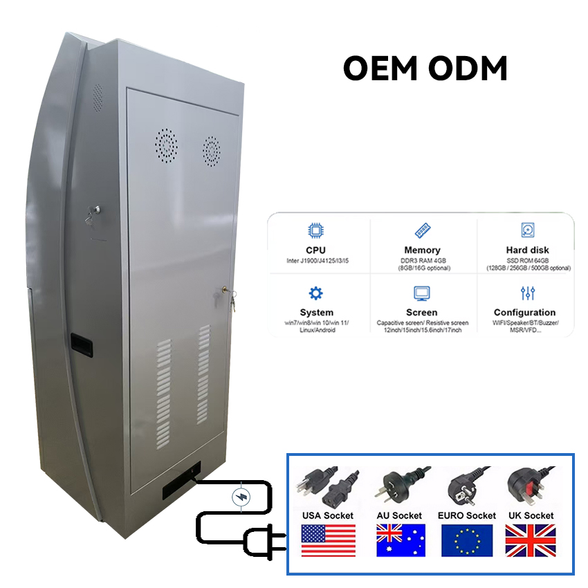 Kiosk ATM Machine Manufacturers in China Crypto Deposit Bank Cash Withdrawal Smart Cash Dispensing Prices ATM Machine for Sale 11