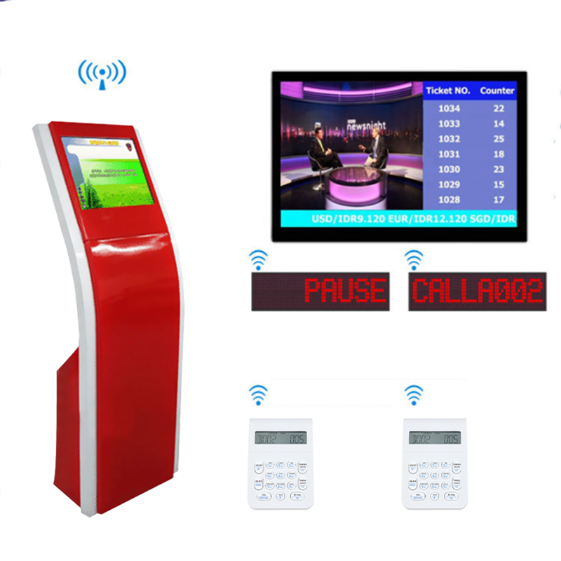 8089 Self-Service Touch Screen Queuing System - Streamline Your Queue