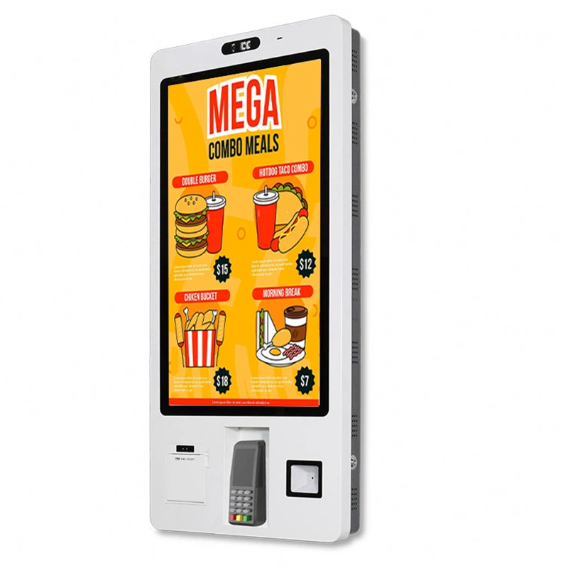 Wall-mounted terminal self-service ordering machine 1