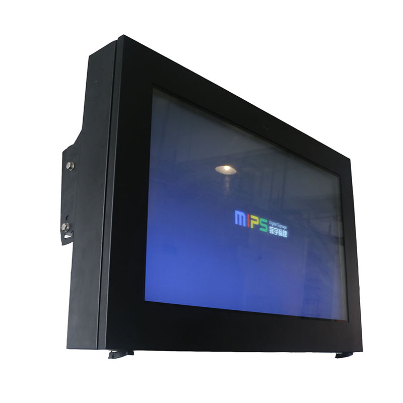 42 inch 1500 nits Display Outdoor Photo Booth For Sale Digital Signage Kiosk Wall Mounted Display Waterproof 2