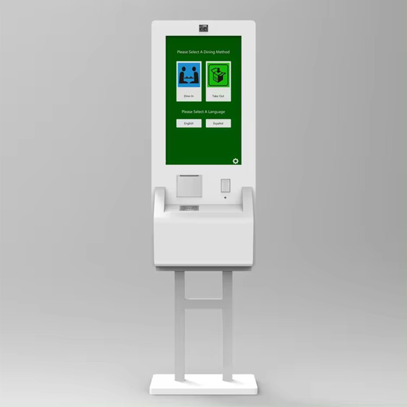 Touch Screen Floor Standing Smart Interactive Self Ordering Kiosk Payment Android Terminal Equipment Kiosk cash payment machine 3