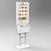 Touch Screen Floor Standing Smart Interactive Self Ordering Kiosk Payment Android Terminal Equipment Kiosk cash payment machine 4