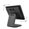 LX1563L POS Cash Register ALL in one HD Multi Touch Screen Cash Device support External Cash Box, Scanner, Printer 7