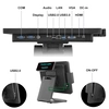 LX1502B POS Cash Register 15 inch HD Touch Screen All in one Support Foldable hide line 8