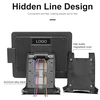 LX1502B POS Cash Register 15 inch HD Touch Screen All in one Support Foldable hide line 4