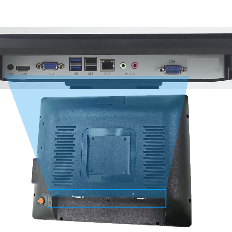 LX1561 supermarket restaurant digital payment kiosk cashier Pos cash register system machine 8