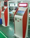 LX2031 Dual Sceen LCD Touch Screen Self Service ,Bank Hospital Hotel Payment Kiosk with A4 printer 3