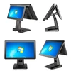 15.6 Inch Dual Screen Touch Cash Acceptor Machine Restaurant Ordering Touch Machine Android Window Touch Pos System For Retail 5