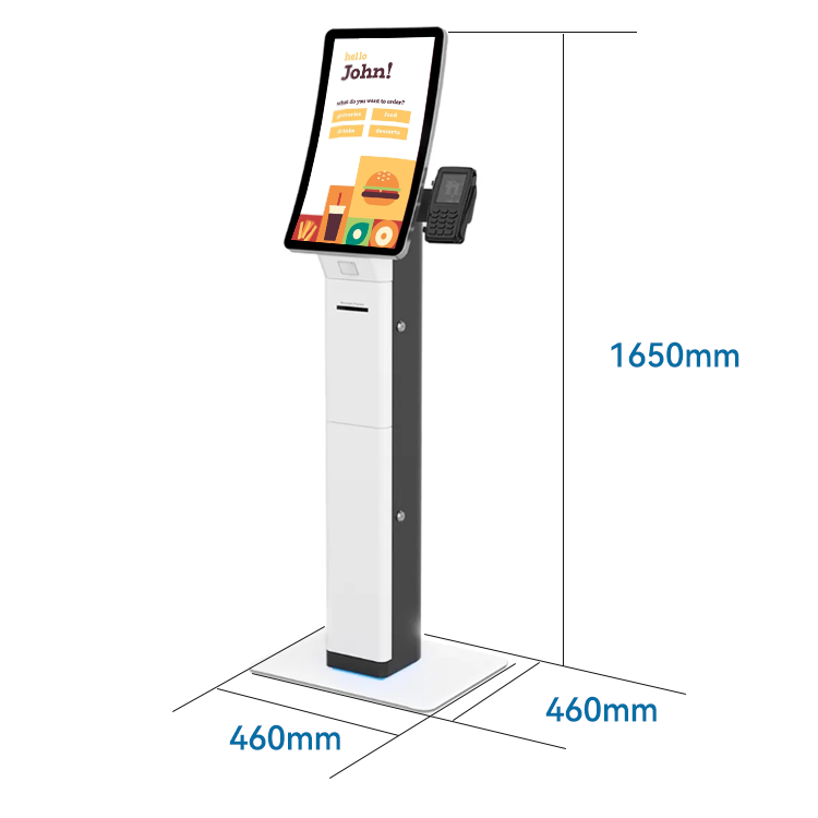 Cashless Queue up Self Service Online Ordering Automated advertising Terminal Interactive Touch Screen Mobile Payment Kiosk 6