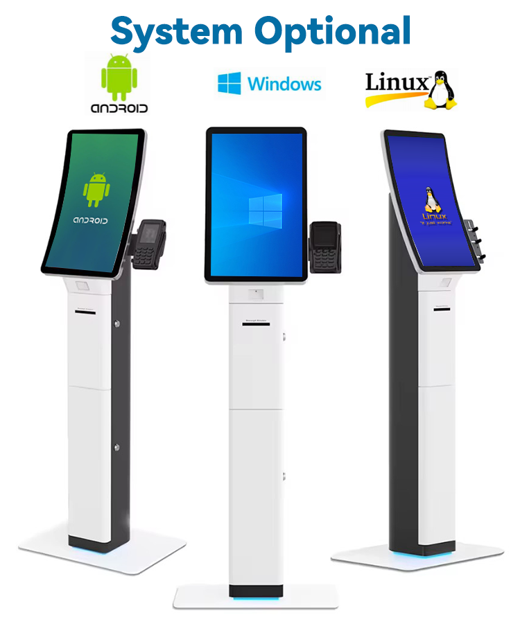 Cashless Queue up Self Service Online Ordering Automated advertising Terminal Interactive Touch Screen Mobile Payment Kiosk 9