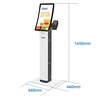 Self Service Queue Ordering Payment Kiosk Terminal with Printer QR Scanner for Shop Bank hospital queue management 5