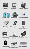 Store recommended Touch Screen self-service cash payment intelligent ticket machine with ticket printer self-service kiosk 4