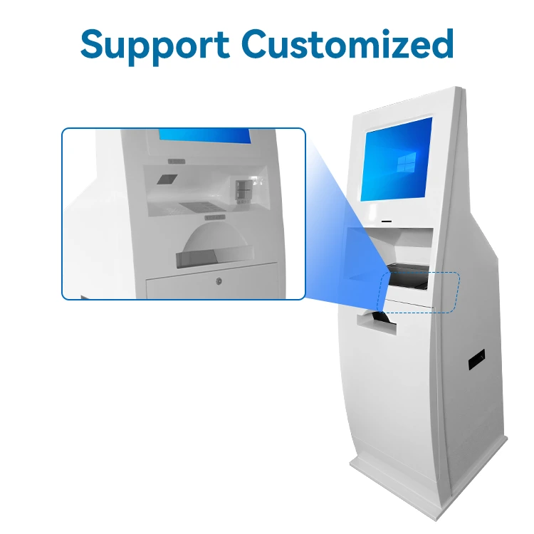 Self service A4 paper printing kiosk with A4 printer 1