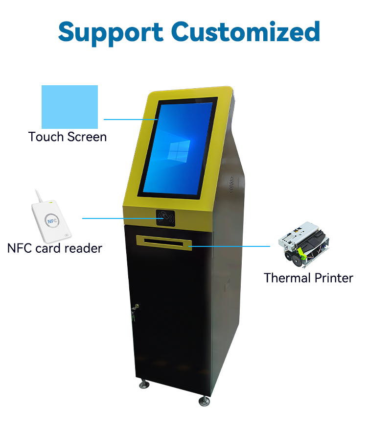 Touch screen Currency Exchange Kiosk Manufacturer Coin Bill Exchange Kiosk Coin Recycler Note Recycler ATM Payment Kiosks 7