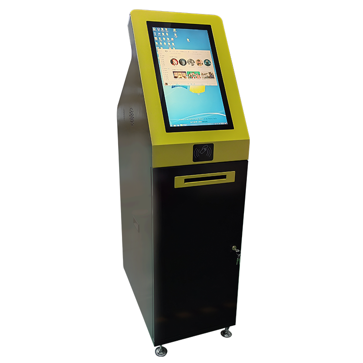 Customizable ODM Touch Screen Payment Self Service CheckOut Cash Register Kiosk With Cash Recycler 2