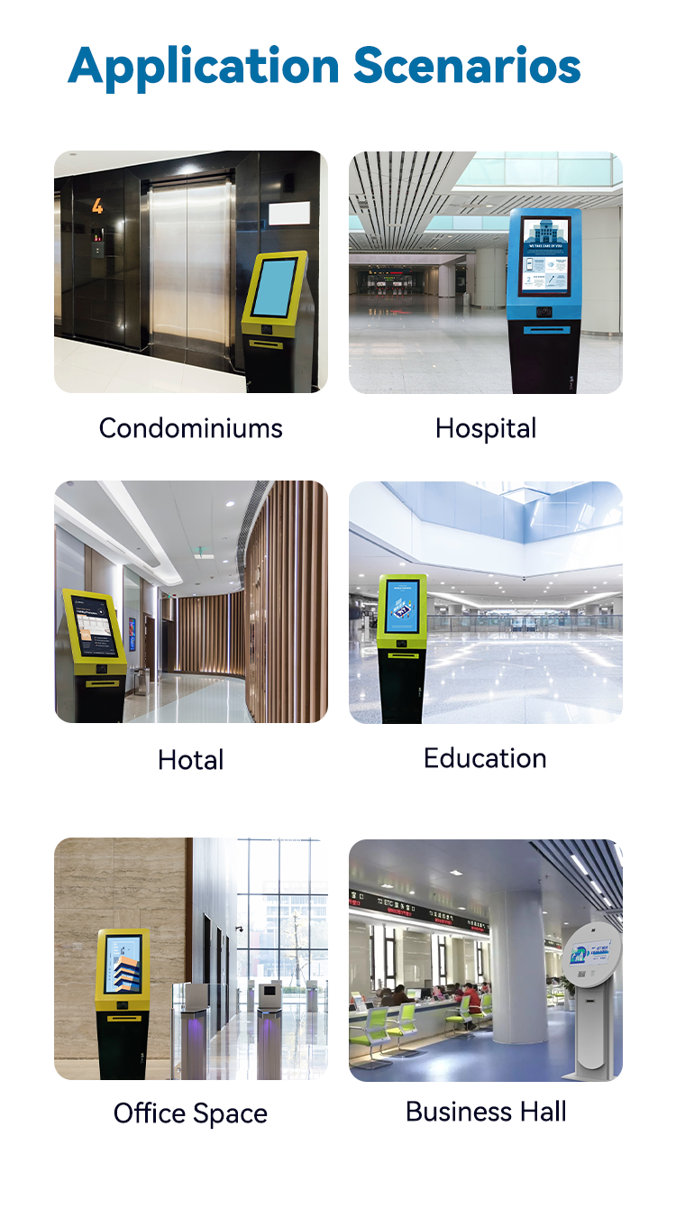 Customizable ODM Touch Screen Payment Self Service CheckOut Cash Register Kiosk With Cash Recycler 7