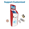 capacitive touch screen bill printer self-service payment kiosk with card reader photo printing kiosk touch screen 5