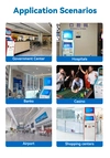 19 inches ANDROID 10/11/12/13 Win Linux appointment kiosk touchscreen print ticket kiosks self service payment kiosks 5