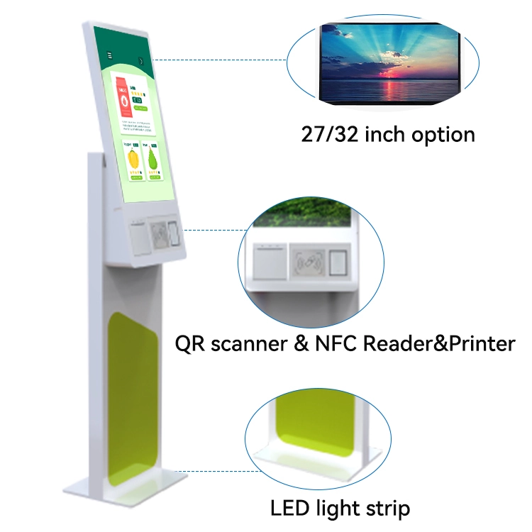 queue and call QMS kiosk touchscreen print ticket kiosks self service payment kiosks 1