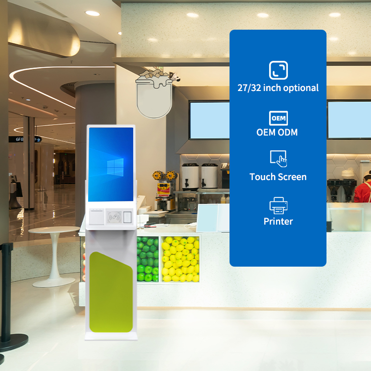 queue and call QMS kiosk touchscreen print ticket kiosks self service payment kiosks 7
