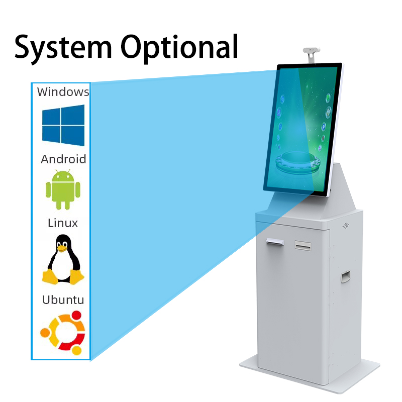 Floor Standing Touch Screen Bill Payment cash Recycle machine cash payment kiosk self service Automatic Ticket Purchase machine 5