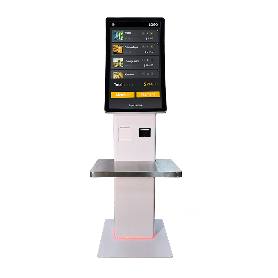 Self-Checkout Kiosk with Capacitive Touchscreen Payment Self-Service Terminal SDK Function 4
