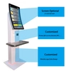 32inch Curved Touchscreen checkout Automated Terminal Machine kiosk Self-checkout Machine For supermarket 6