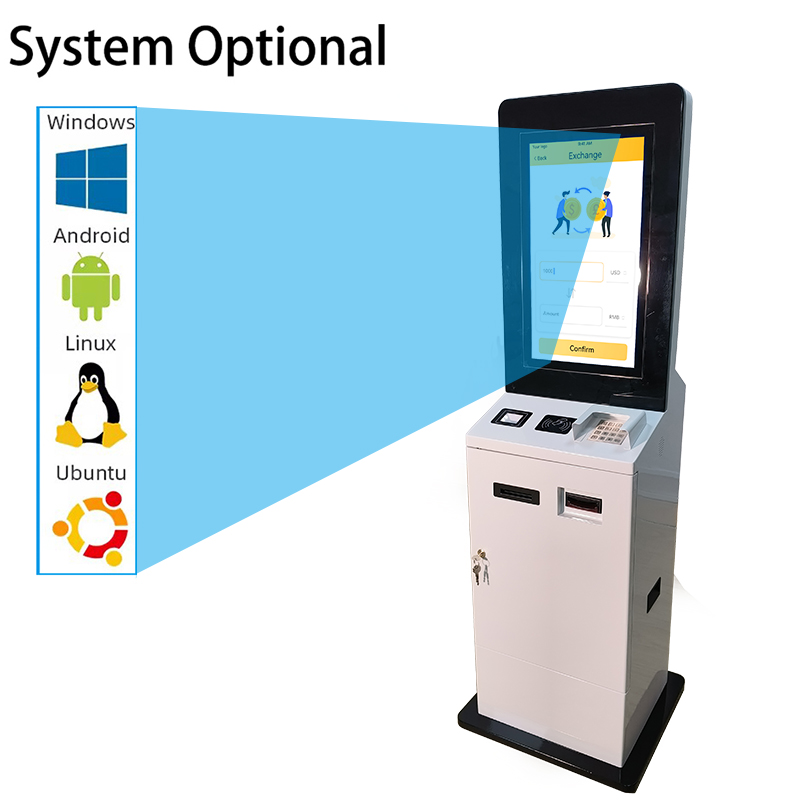 Self Service Cash Acceptor and Dispenser Bill Payment Machine Outdoor Ttw Insurance Kiosk ATM Kiosk 5
