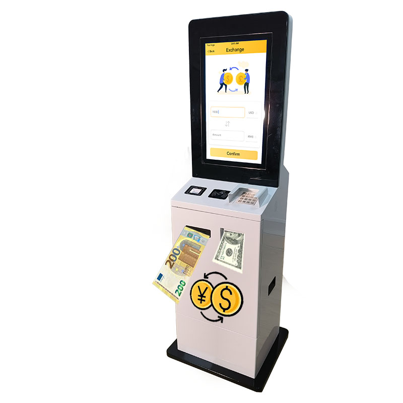 Self Service Cash Acceptor and Dispenser Bill Payment Machine Outdoor Ttw Insurance Kiosk ATM Kiosk 2