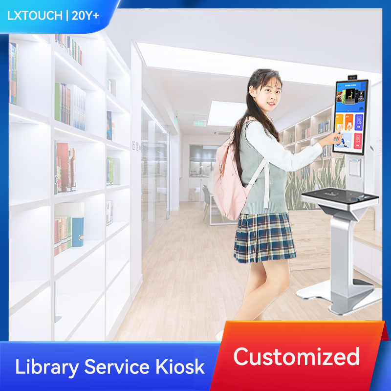 School Self Service Payment Checkout Machines Printing Touch Screen Vending Ordering Library Supermarket Self Kiosk 2