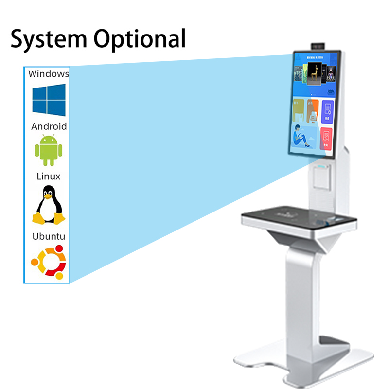 School Self Service Payment Checkout Machines Printing Touch Screen Vending Ordering Library Supermarket Self Kiosk 3