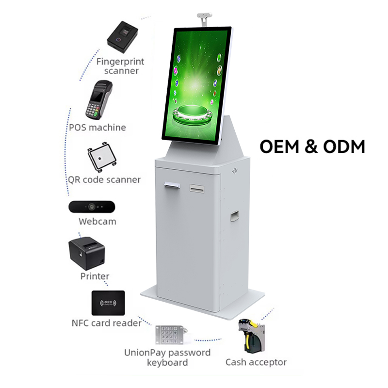 SIM Card Vending Kiosk Machine Membership Card Dispenser Library Kiosk Cash Aceptor Payment Coin Operated Card Dispenser Kiosk 6